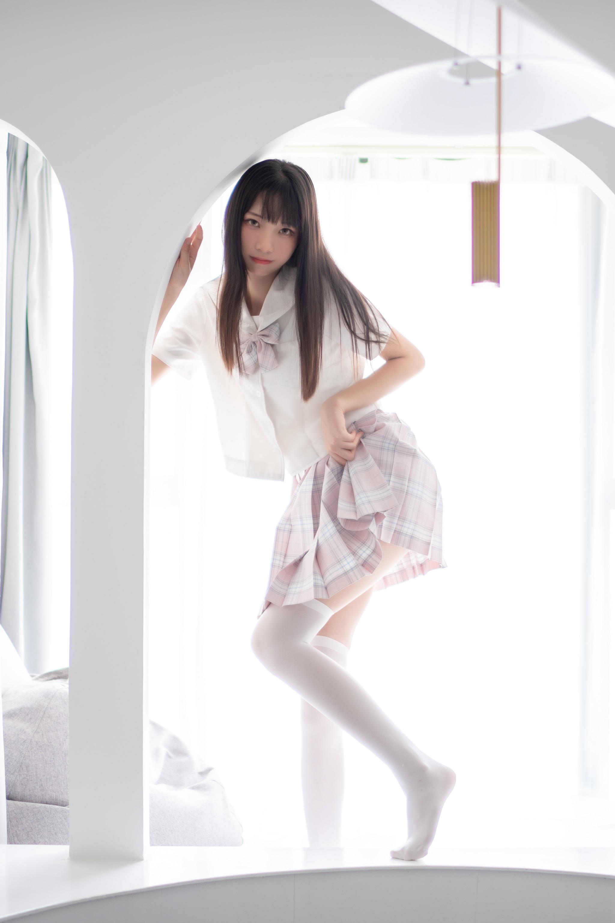 图片[1]-西瓜少女 西呱呀呀呀 – NO.028 西瓜少女(西呱呀呀呀) JK校服2[39P]-XikXak